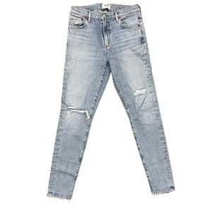 Agolde Sophie Super Skinny Distressed 28 Like new!